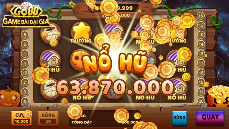 Nổ Hũ VIP Go88: Trò chơi đổi thưởng uy tín hàng đầu Việt Nam 2 Nổ Hũ VIP Go88: Trò Chơi Đổi Thưởng Hấp Dẫn Nhất Năm 2024