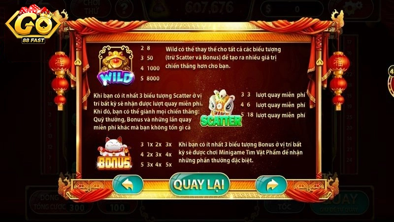 Biểu tượng Wild thể hiện hình ảnh của ông Thần tài