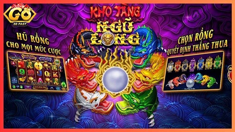 Kho tàng ngũ long Go88, một trong những trò chơi được yêu thích nhất